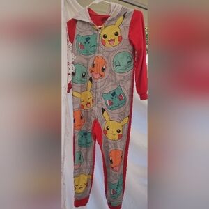 Pokemon hooded PJs so small